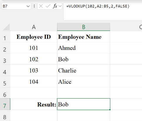 VLOOKUP Function